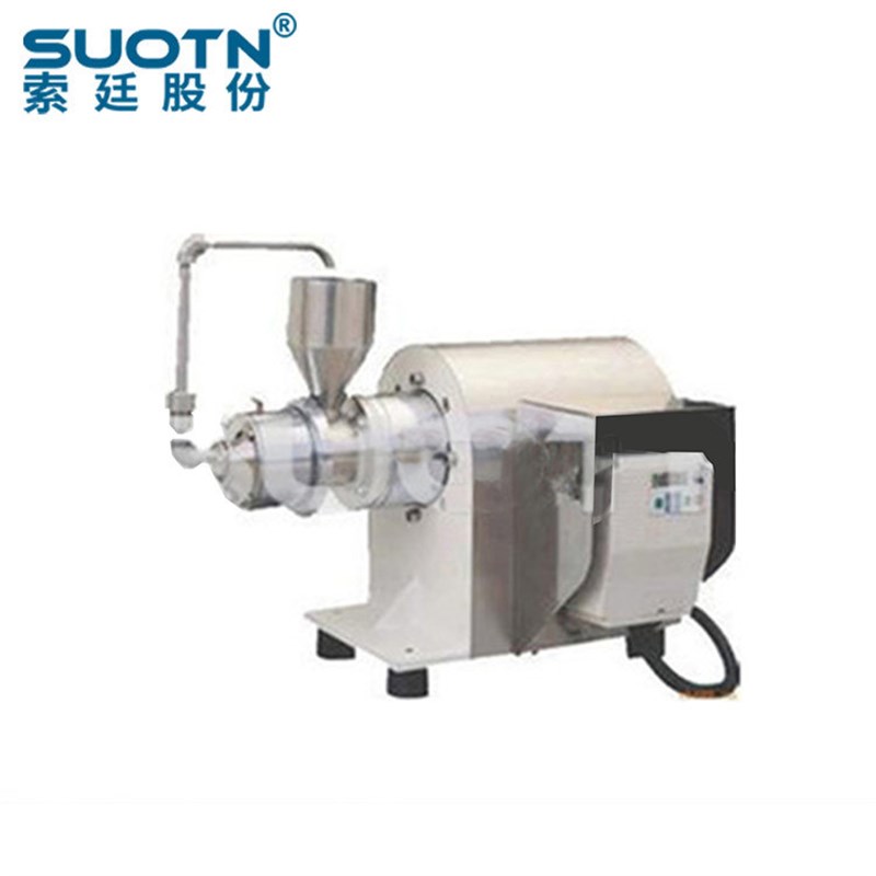 小型实验室中试卧式不锈钢砂磨机操作简单清洗方便院校小试砂磨机