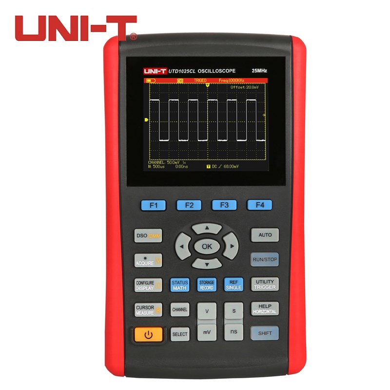 UNI-T 优利德 手持式数字存储示波器UTD1025CL UTD1050CL 正品