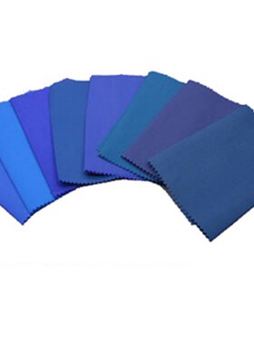 祈色SDC蓝羊毛布SDC BLUEWOOLNO.1-NO.8蓝羊毛织物耐光度等级卡