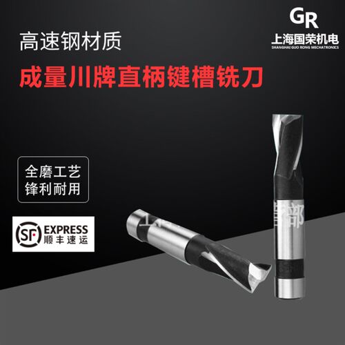 成量直柄键槽铣刀3 4 5 6 8 10 12 14 16 18 20mm全规格未税