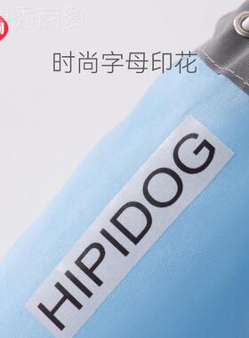 狗狗英文一印花大狗鞋子EJF四季透气中大犬外出套双4 只脚型宠物