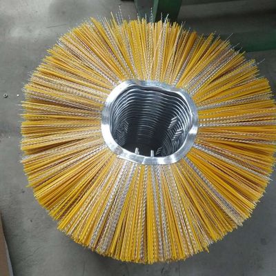 耐磨凯斯混合丝扫雪刷片山猫扫路滚刷清雪刷子装载机清扫车滚刷片