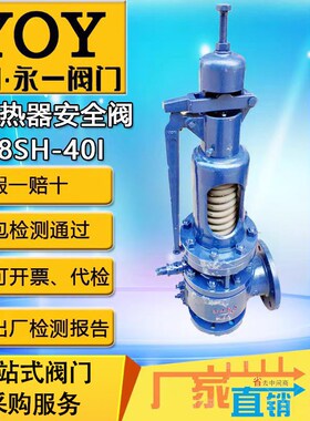 A48SY/A48Y-64VDN80DYOY永一安全阀高压高温蒸汽安全阀带散热器