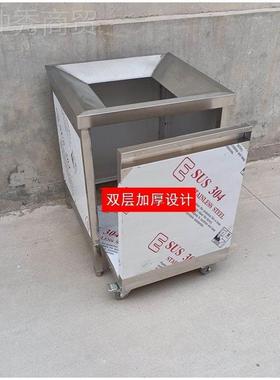 不D19785锈钢收残收集回房收台厨车泔水台餐具垃圾收残台残食台收