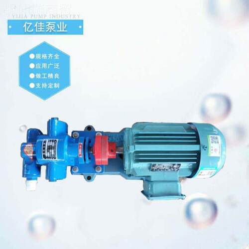 生齿轮泵抽油吸泵KCB齿轮油泵1-58SRT立方润油泵亿佳产滑厂家自式
