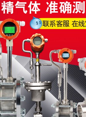 涡街流量计蒸汽压缩空气计量表DN15/20/32/40/50/65/80/100/125