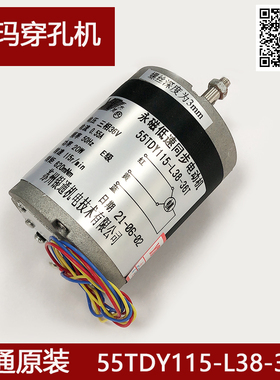 银通电机永磁低速同步电动机55TDY115-L38-36T宝玛DB703电机