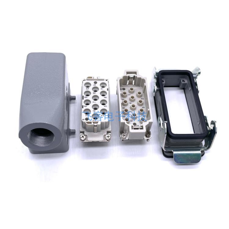 WAIN唯恩重载连接器 HK-012/2-MC/FC  40A/10A大电流HAN哈丁