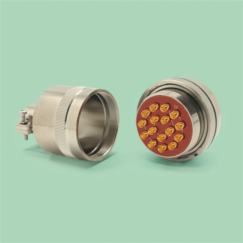 16芯圆形连接器 XCE36T16Z1P1W+XCE36F16K1P1W 航空插头座插接件