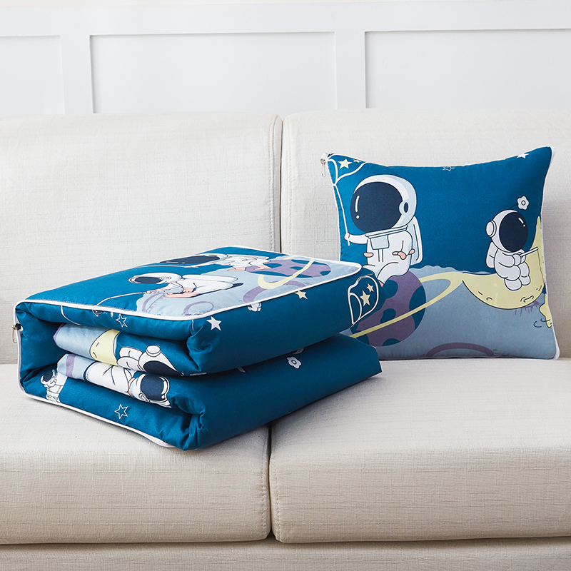 卡通多功能抱枕被两用沙发靠枕汽车办公室午休空调被公司礼品被子