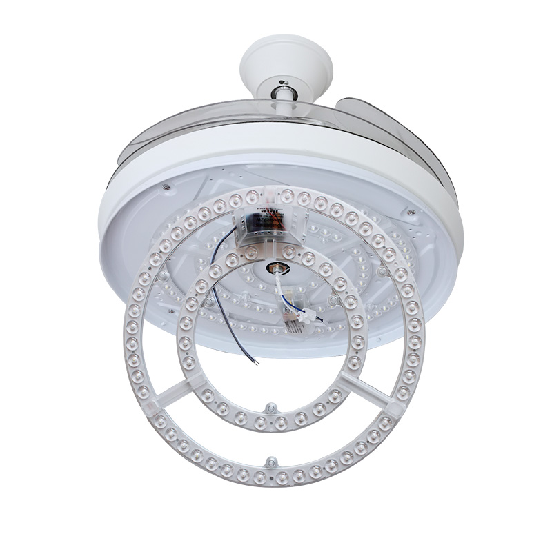 吊扇灯LED灯芯替换光源吊扇灯圆形灯条饭厅灯磁吸模组灯板