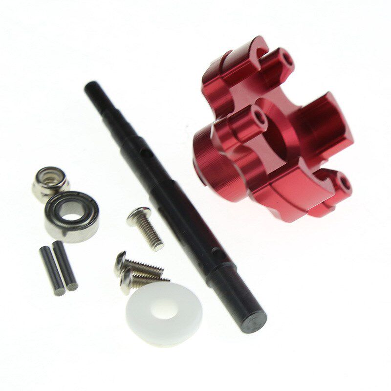 GPM TRAXXAS X-MAXX 1/5 6S/8S通用 铝合金+#45钢直轴主牙座-套