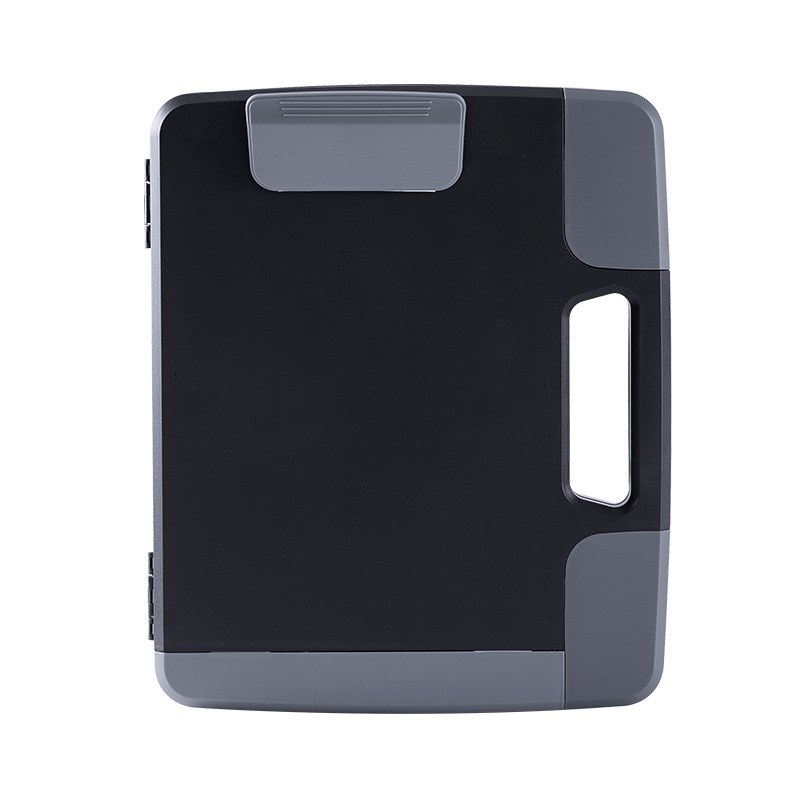 多功能A4档案盒文件夹板带计算器写字板经理夹整理资料收纳盒