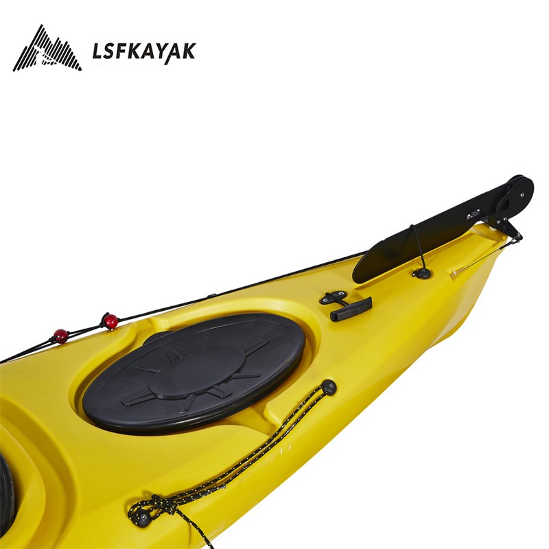 单人海洋舟  单人远洋舟 3.6米海洋舟 俱乐部单人皮划艇 塑料硬艇