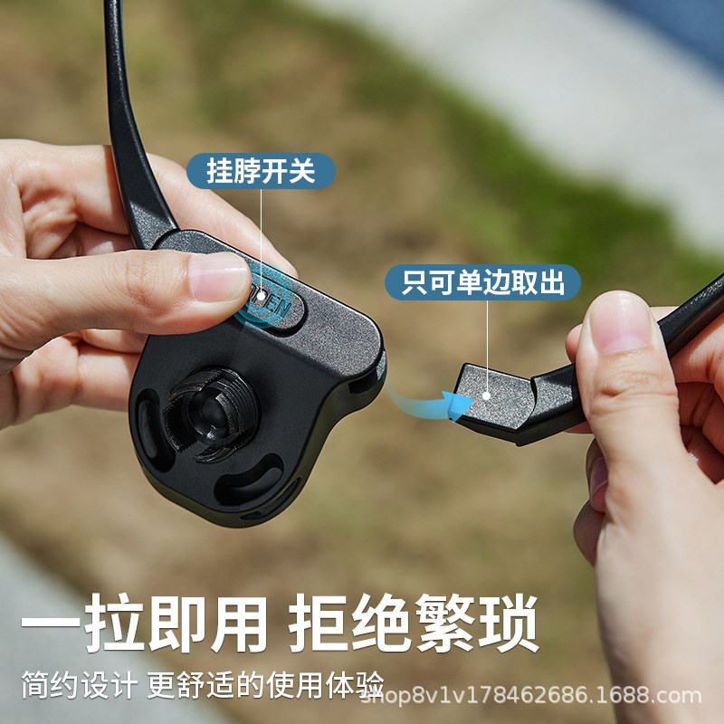 手机挂脖支架第一视角拍摄骑行gopro12 11 10 9运动相机项圈支架