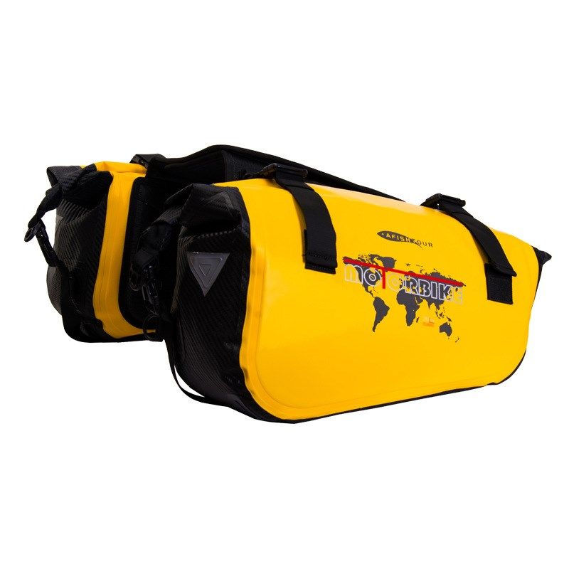20L大容量防水摩托车边包 户外骑行后座摩旅驮包后座马鞍收纳包