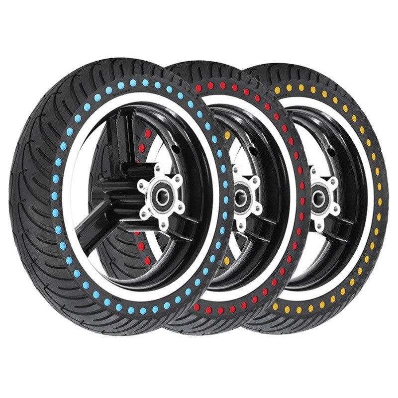 跨境KUGOO M4 8.5寸电动滑板车轮胎轮毂 蜂窝前轮3色防滑耐磨