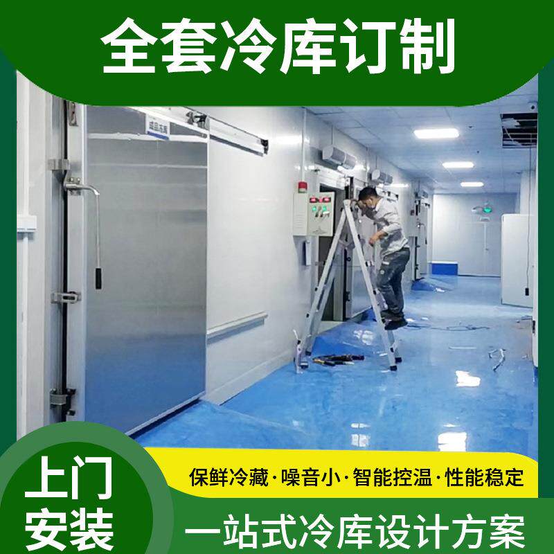 生鲜配送冷库冷链 水果蔬菜保鲜库 肉类冷藏冷冻库厂家供应