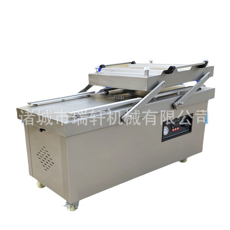 糍粑年糕双真空室包装封口机600型一小时600包量身定制优质厂家