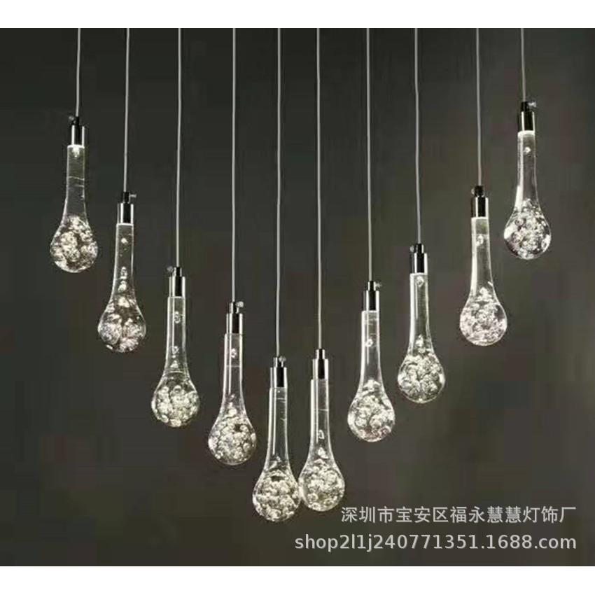 新款婚庆道具亚克力透明水晶花挂件吊饰海胆星星空中吊顶装饰舞台 - 实物图