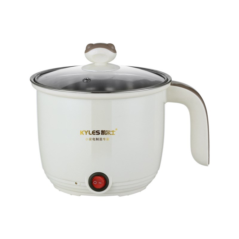 厂家直供多功能电热锅 外卖迷你小功率电煮锅学生宿舍煮面小电锅