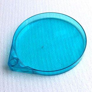 拉饵盘托盘单层开口平口食盒上盖塑料配件垂钓渔具钓鱼装备饵料盒