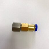 组合式 内螺纹快插接头 内螺纹NPT1 接外径4 pu管 NPT1 12mm