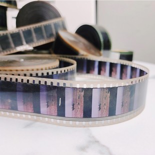 老式 饰摆件 35毫米电影胶m卷复古怀旧影视原色胶片35mm彩色胶卷装