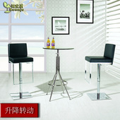 时尚 升降酒吧椅高脚凳家用靠背前台办公咖啡餐椅KTV椅B231 新款