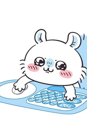 飞鼠宝宝桌宠ono代打猫咪电脑挂件键盘映射白键桌宠