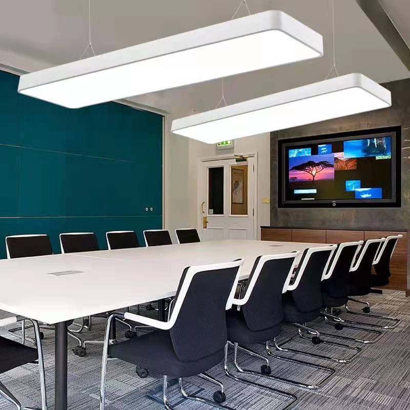 办公室吊灯LD长条灯方通吊顶灯条形商场健身房造型办公室灯,家装灯饰光源,商用吊灯,淘宝优惠券,粉丝福利购,淘宝优惠卷