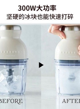 eole丽克特宝宝辅食机多功能料理机刨冰沙研磨小型搅拌