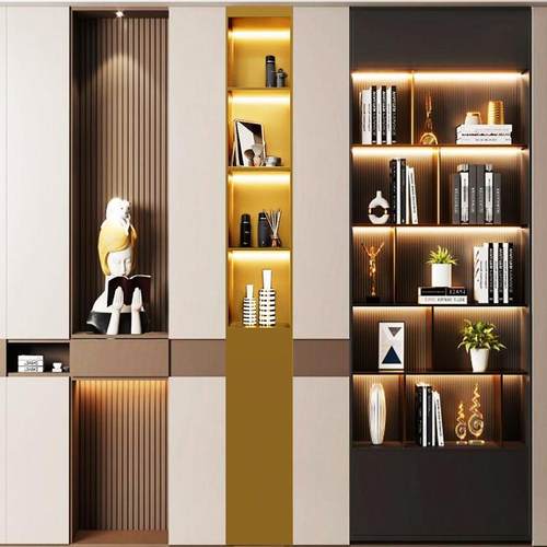 卫生间内嵌马桶壁龛不锈钢置物架浴室定制成品钢板柜嵌入式垃圾桶