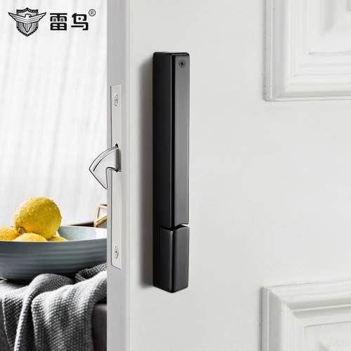 雷鸟移门锁厨房钩锁室内极简静音房门锁北欧卫生间现代实木门锁具