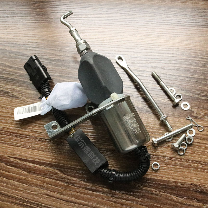 柳工ZL50CN临工压路机龙工50熄火电磁阀C3974947/4942879熄火器