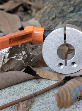 FBL21铝合金快速夹紧固定环锁紧带把手侧面安装孔夹具45钢轴止推