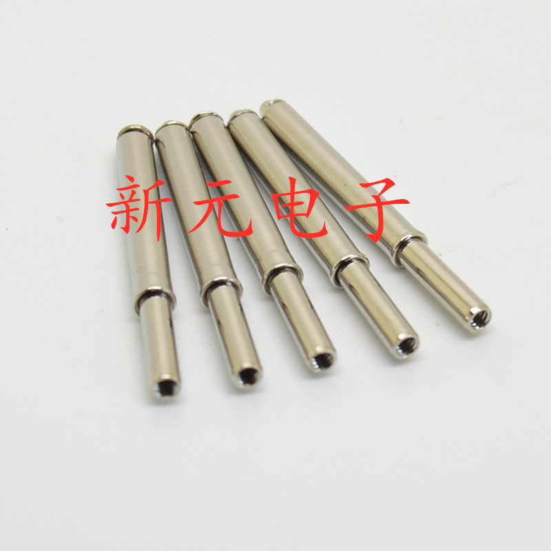 GP-1T定位针 3.2mm弹簧针 M2牙光板固定针 定位柱测试治具配件