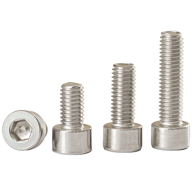 M1.6 M2 304不锈钢圆柱内六角螺丝螺栓 杯头螺钉*3,5,6,8-10,20mm