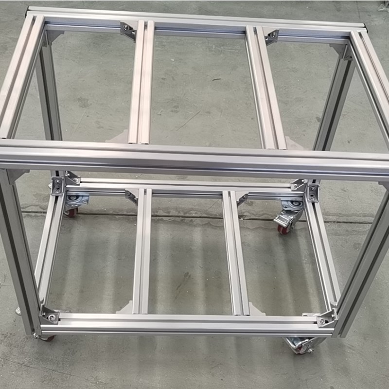 4040工业铝型材铝合金型材40铝材定做机器框架鱼缸架子支架工作台