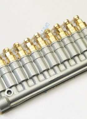 DPB-210 DPB-110 10出油口0.4CC 进口型定量容积式分油器机床润滑