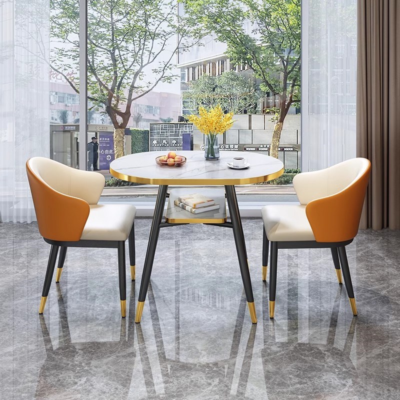 阳台小桌a子休闲喝茶桌椅一桌两椅组合小户型办公室接待洽谈会客