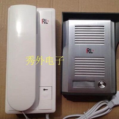 家用对讲门铃柔乐3206B非可视 2线对讲门铃RL-3203 4线对接门铃