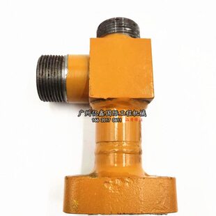 挖掘机适用卡特320c 320E 336D分配阀铁油管 三通接头多路阀油管