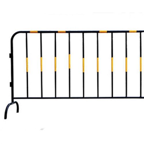 黑黄铁马栅栏铁马临时护栏施工隔离栏马拉松围栏铁马围栏