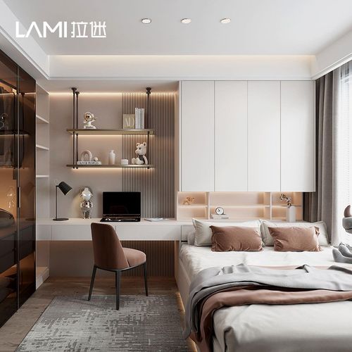 拉迷儿童房间全屋定制上海整体榻榻米床衣柜一体定制家具组合套装