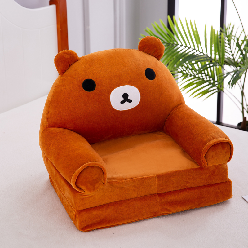 卡通可爱儿童沙发宝宝折叠婴儿幼儿园榻榻米懒人小座椅凳垫可拆洗