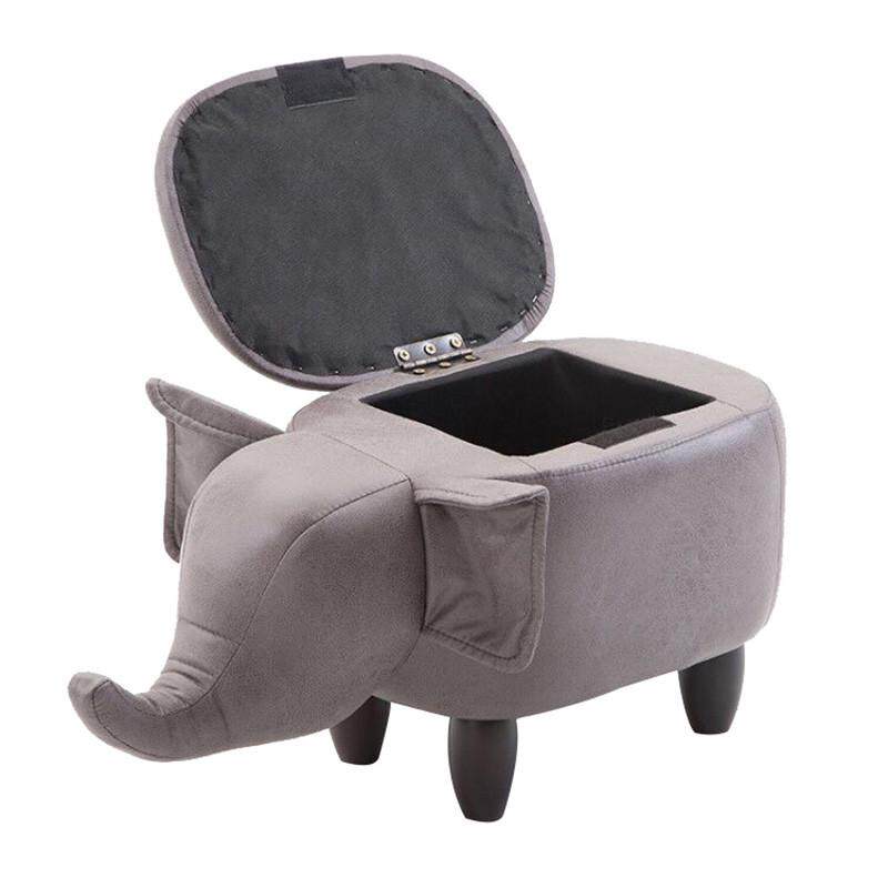 换鞋凳现代实木储物创意小凳子沙发凳门口穿鞋凳动物熊搁脚凳矮凳