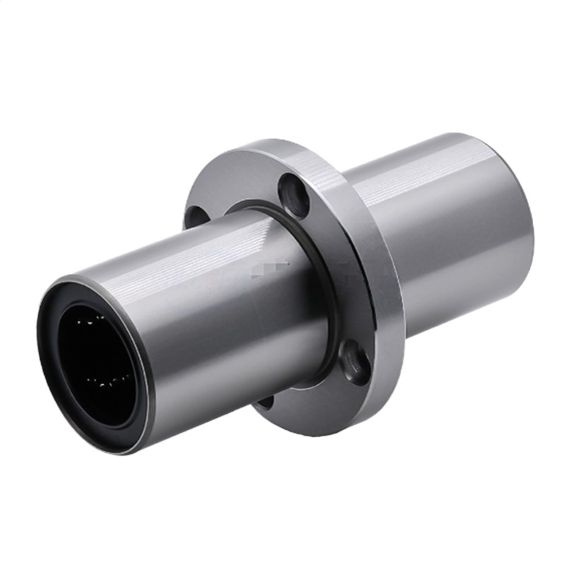 中间圆法兰直线轴承LMFC10/12/16/20/25/30/35/40/50LUU电镀