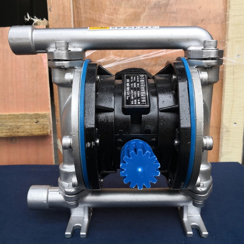 高晋304QBY15 25 50QBY3-40不锈钢气动隔膜泵耐酸碱溶剂辣椒酱浆