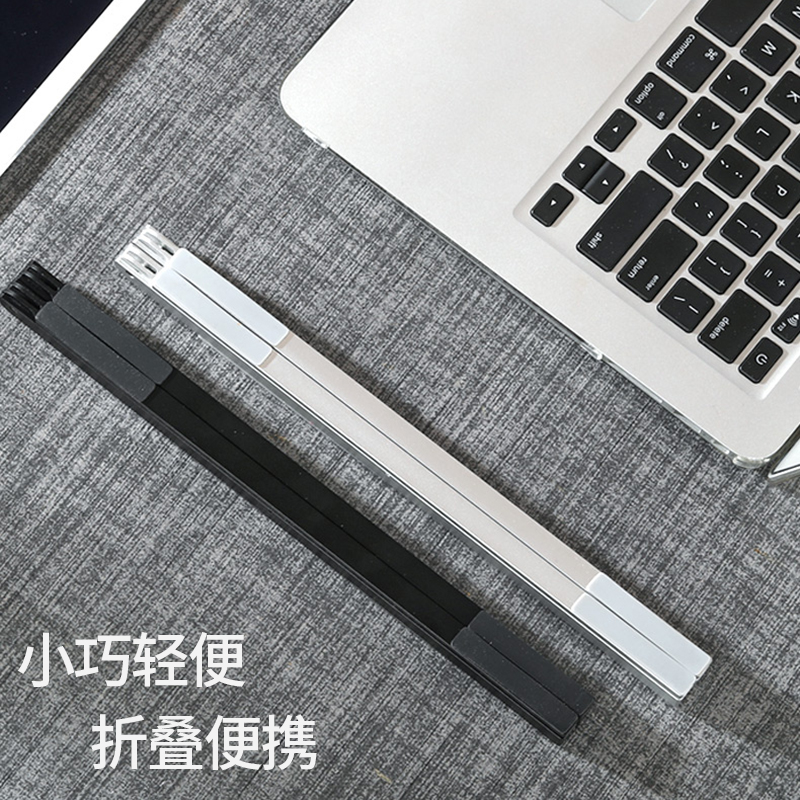 CROSSLINE筷子笔记本支架托桌面电脑增高散热支架10挡折叠便携升